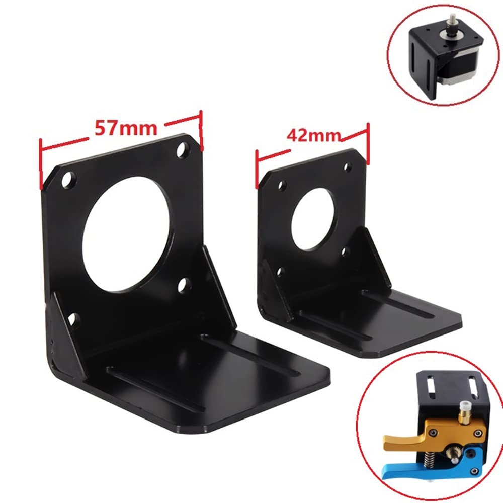 Schrittmotorhalterung, Schrittmotor 23 17 Halterung Feste Stützablage 3D-Druckerteil(4PCS,42 Stepper Motor Bracket)