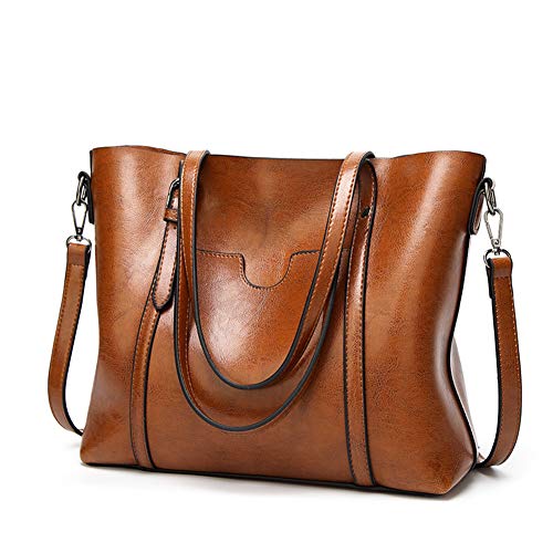 MINTEGRA Tote Bag for Women's Shoulder Bags Work Soft Large Handbags with Zipper for Ladies Crossbody for Women