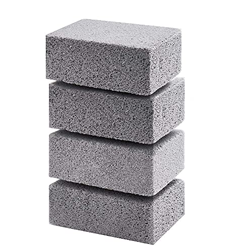 YWNYT 4Pcs Grill Cleaning Brick Block, Toxic Odorless Grill Stone, Ecological Griddle Cleaner Block