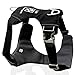 Dog Harness, Adjustable Heavy Duty Outdoor Quality pet Harness with Metal Buckles, NFC Enabled (Large, Black)