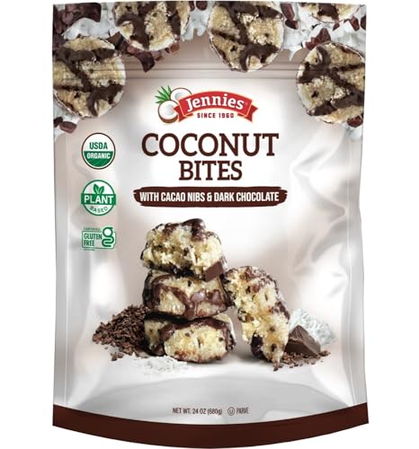 Jennies USDA Organic Coconut Cacao Bites