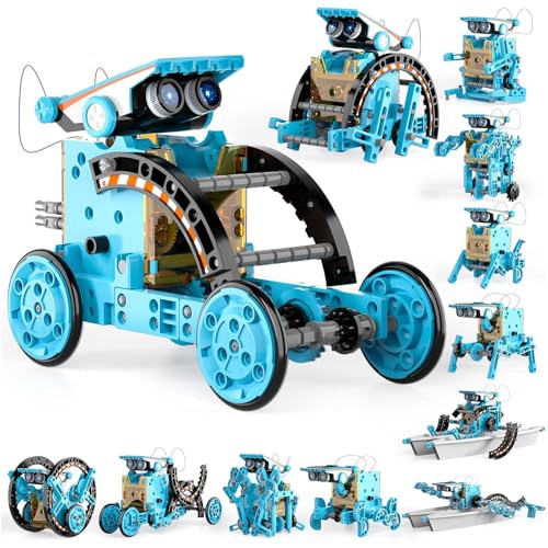 Consejos para Comprar aurrera jugueteria disponible en línea para comprar. 48 Eschie Robot Solar para Niños, 29 en 1 Robot Solar Kits Proyectos Stem Juguete Educativo con Energía Solar, Juegos de Robótica Ciencia Regalos para Niños 8 a 14 Años (Azul)