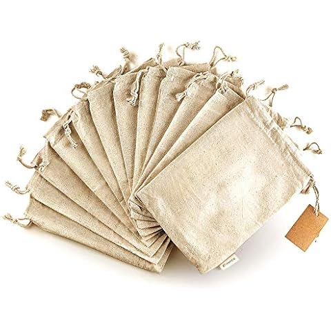 Leafico Organic Cotton Reusable Produce Bags Cover