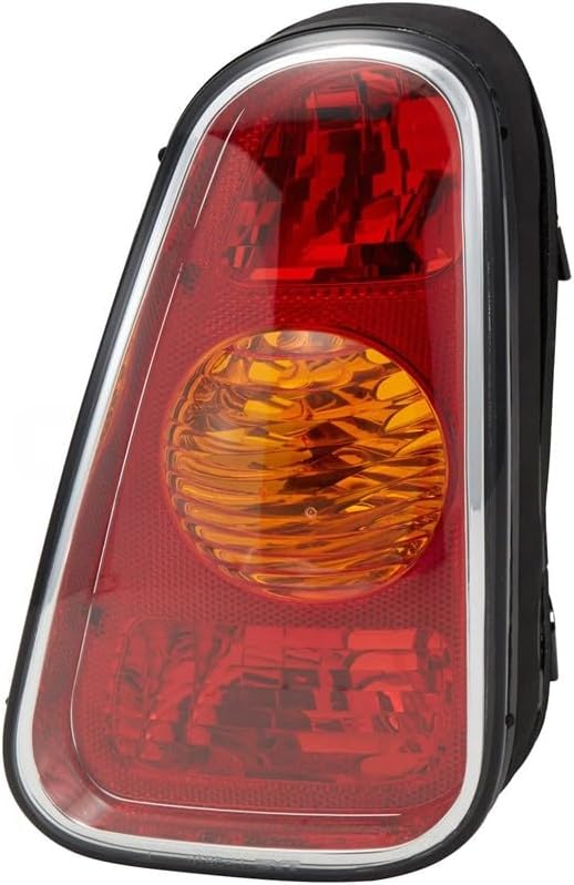 EPIC LIGHTING Halogen Replacement Spec Tail Light Red Amber Compatible with MI.NI 02-06 COOPER Hatchback [ MC2801101 63216935784 ] Right Passenger Side