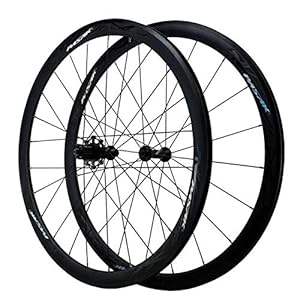 JIE KE Fiets Velg Racefiets Wiel 700C Fiets Velg 40mm UD Matte 20mm Breedte Rem C/V 80mm Flens Verzegeld Lager Hub 6…