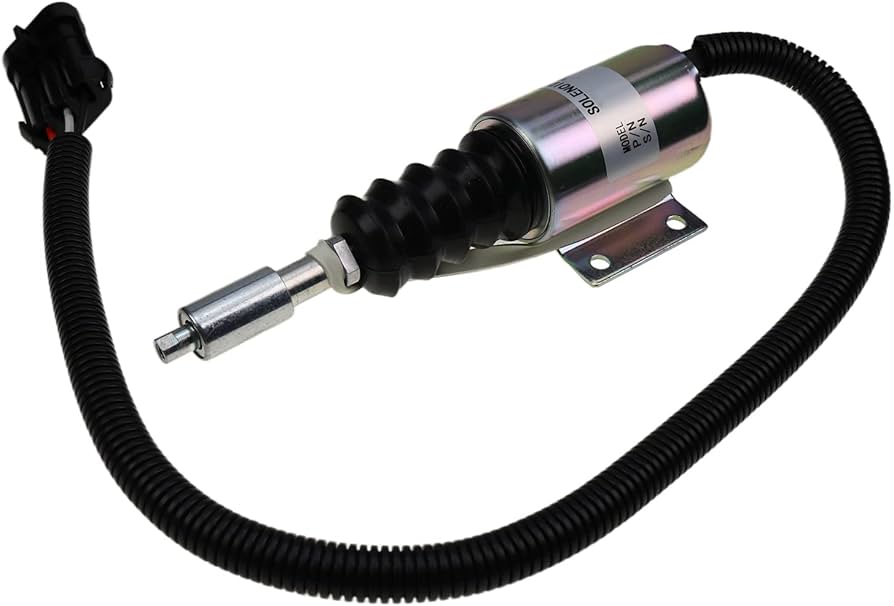 Amazon.com: Holdia Fuel Shutoff Solenoid 1813868C1 12V Compatible