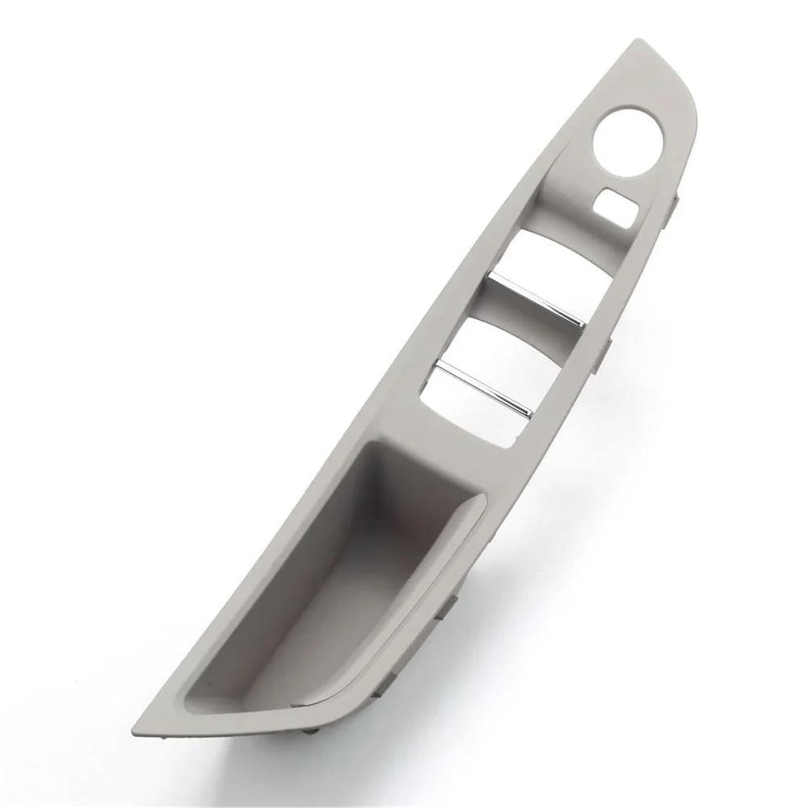 LVXVMOZEOK Interior Door Handle Armrest for 5 Series for F10 for F11 for F18 for 520 for 523 for 525 for 528 530 LHD Driver Side Armrest Door Handle Panel Cover(LHD Gray)