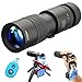UNEGROUP Monocular Telescope, High Power HD Low Night Vision Waterproof Compact Spotting Scope with Smartphone Holder, Wireless Control & Tripod - FMC BAK4 Prism for Bird Watching, Camping, Hiking