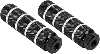 KINSPORY BMX Pegs, Bike Pegs, 10mm - 26 Teeth Aluminum Alloy Stunt Pegs Pack of 2