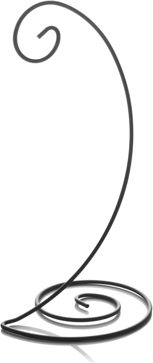 10" Spiral Ornament Display Stand Black Home & Kitchen