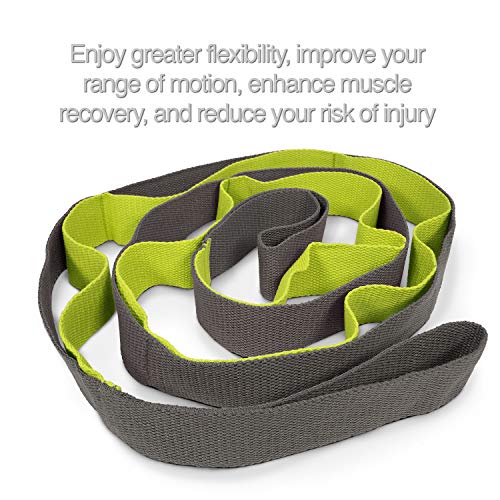 321 Strong 5 In 1 Foam Roller Set Includes Hollow Core Massage Roller With End Caps, Muscle Roller Stick, Stretching Strap, Double Lacrosse Peanut, Spikey Plantar Fasciitis Ball, All In Giftable Box #TOP3