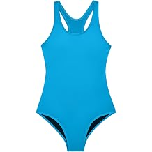 KNIX Teen Girls Leakproof Period Swimwear One-Piece Swimsuit Light Flow Protection, Absorbs 13 Regular Tampons, UPF 50+