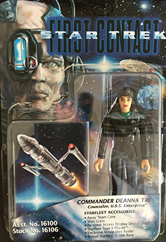 Star Trek First Contact Commander Deanna Troi 6 inch Action Figure