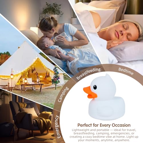 Veilleuse canard enfant rechargeable USB sans BPA QuackLite - 6