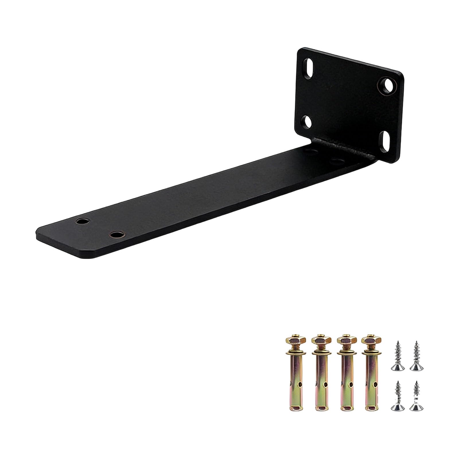 Osniyaw B Durability Steel Suspended Shelf Rackets Space Efficient T Type For Modern Homes And Commercial Spaces Invisible T Type