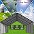 FLOUREE 20x20 FT Heavy Duty Metal Carport with Sidewalls, Enclosed 2 Car Carport Canopy, Vertical Roof Metal Car Port for Snow, Rain & Sun, for Trucks, Boats and Outdoor Storage
