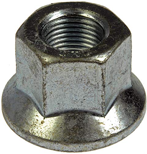 Image of Dorman 611-043 Wheel Nut 11 /16-16 Flanged Flat Face - 1-1 /8 In. Hex, 1-1 /16 In. Length, 10 Pack Universal Fit