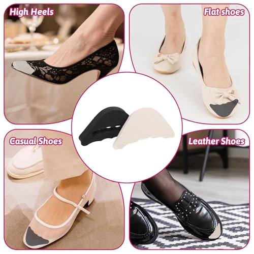 4 pares rellenos ajustables para punta de calzado miniatura 5