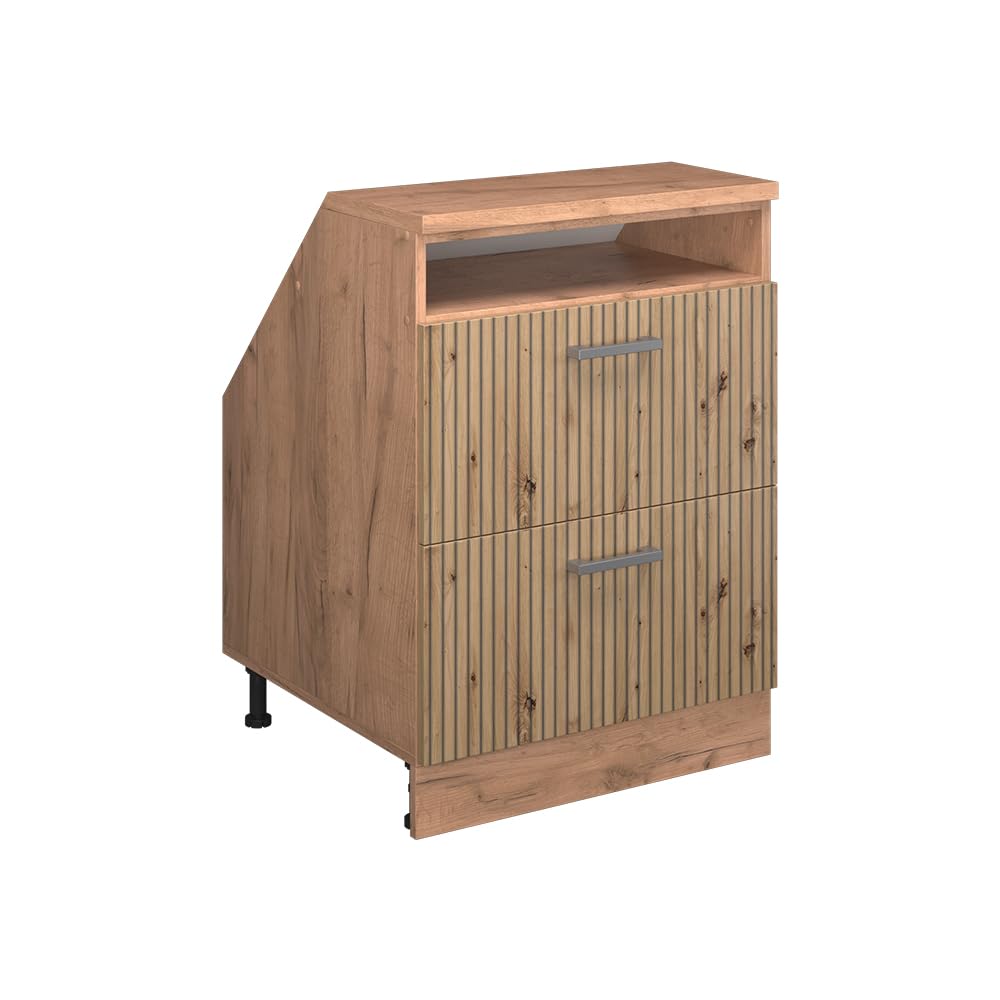 Vicco Kitchen sloped ceiling cabinet Raul, Artisan oak, 60 cm โ image 1