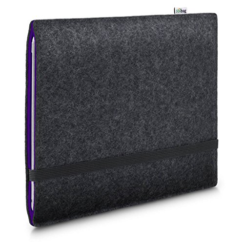 Funda de fieltro para Huawei MediaPad M5 8 Stilbag antracita y violeta