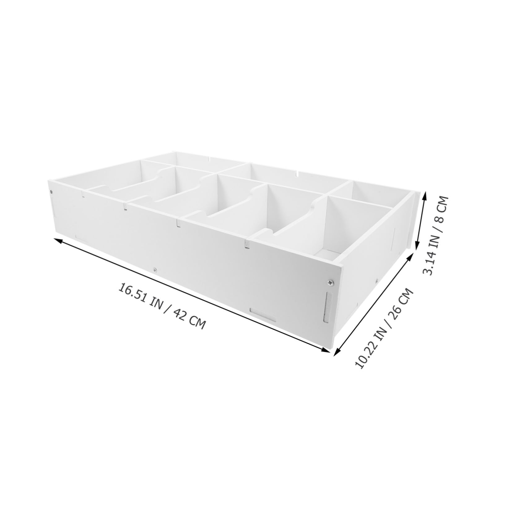 Caja De Almacenamiento Para Cajón Inserto De Organizador Con Divisores Para Monedas Bandeja Para Billetes y Sobres Para Mostrador De Dinero y Clasificación De Presupuesto