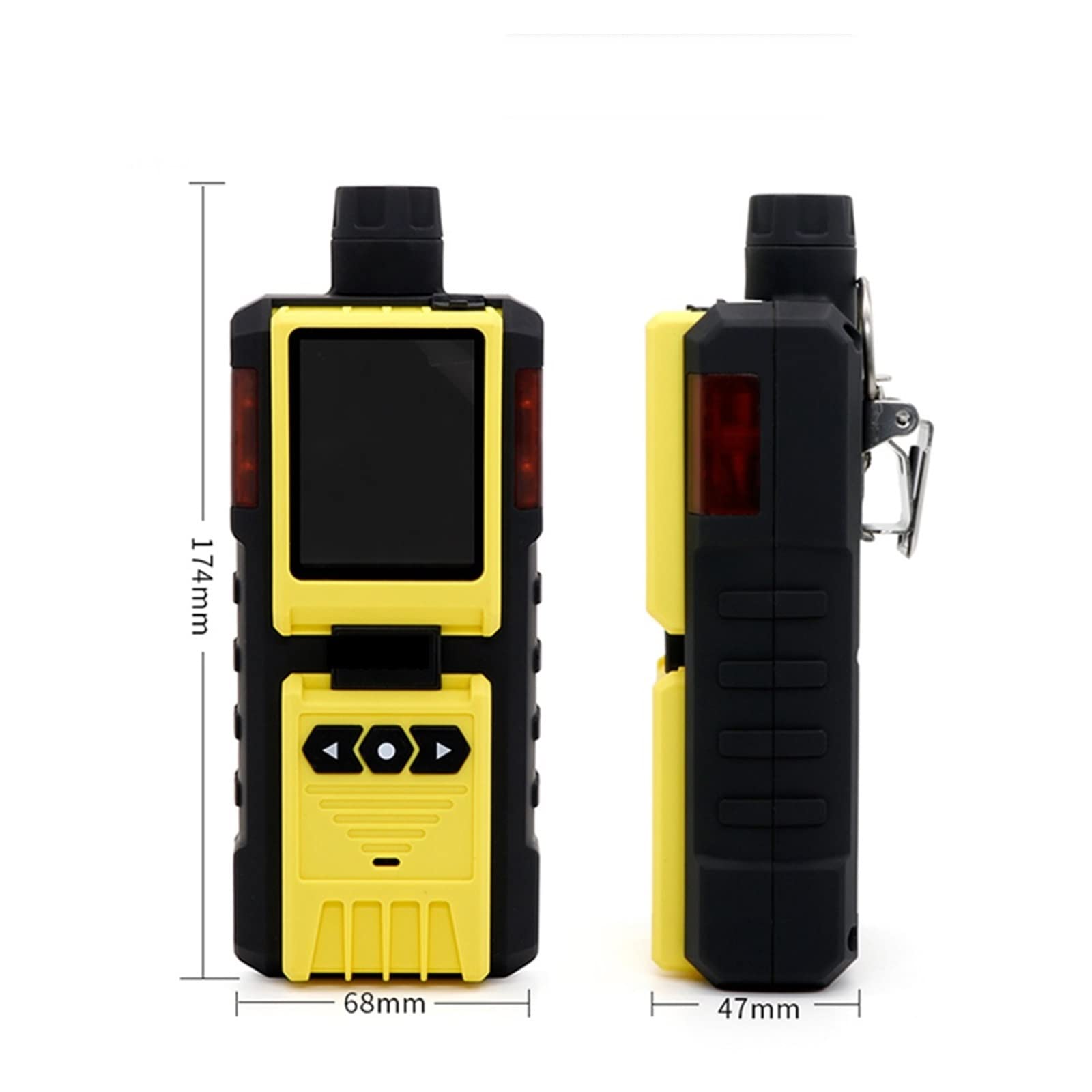 Détecteur de gaz pompage 4 en 1 Multifonctionnel Portable EX H2S CO O2 Quatre méthodes d'alarme détecteur Anti-déflagrant Tests précis