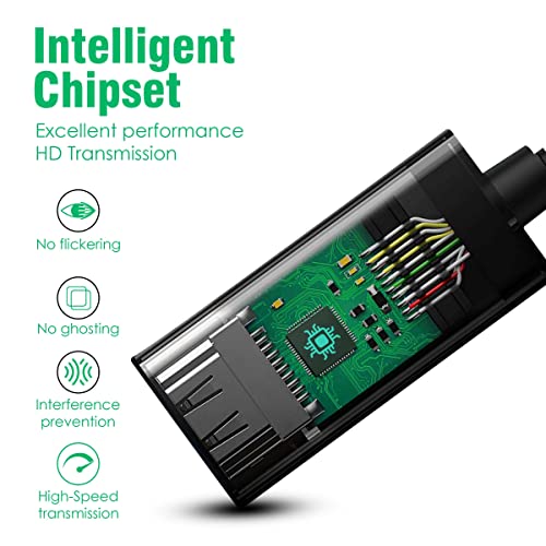 Image of AGARO Type-C 3.1 to HDMI Converter, Portable, 0.2 Meters, Compatible for MacBook Pro, Laptop, PC and More Type C Devices