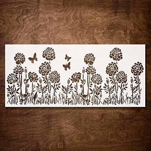 Dly Lifestyle Lily16 Blumenschablone 40,6 x 30,5 cm