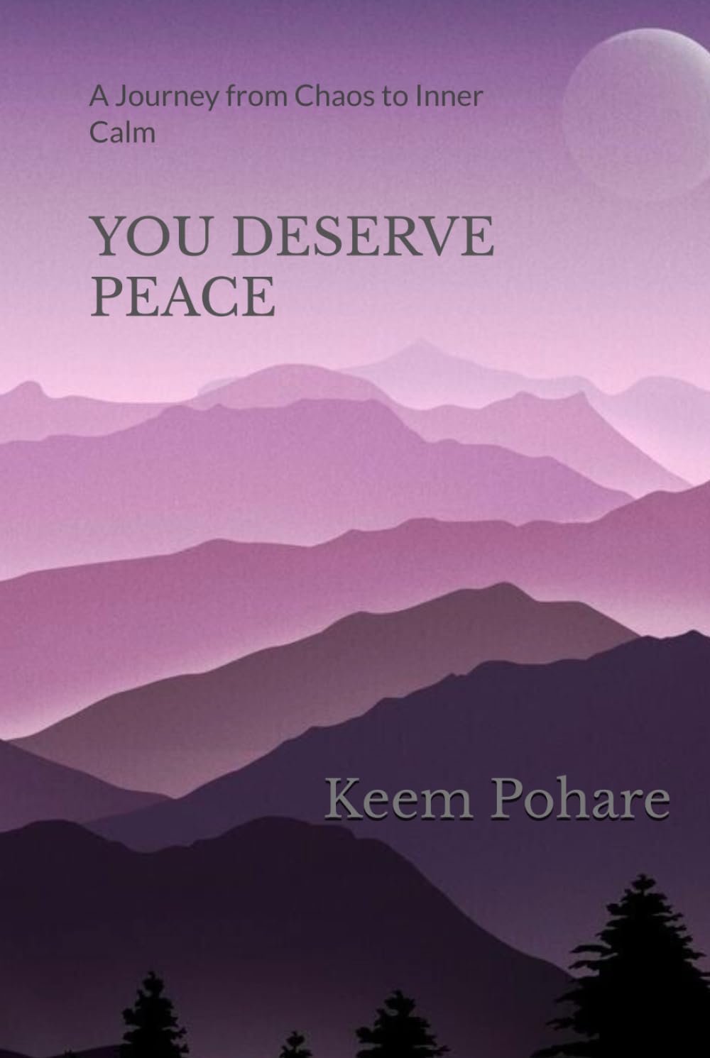 you deserve PEACE: A Journey from Chaos to Inner Calm
