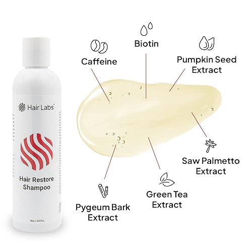 Miniatura 3 de Champú para restaurar el cabello, 8 onzas líquidas Nutre el cuero cabelludo y estimula el crecimiento del cabello Champú seguro para cabello