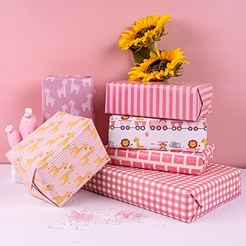 Holijolly Set di Fogli di Carta da Regalo