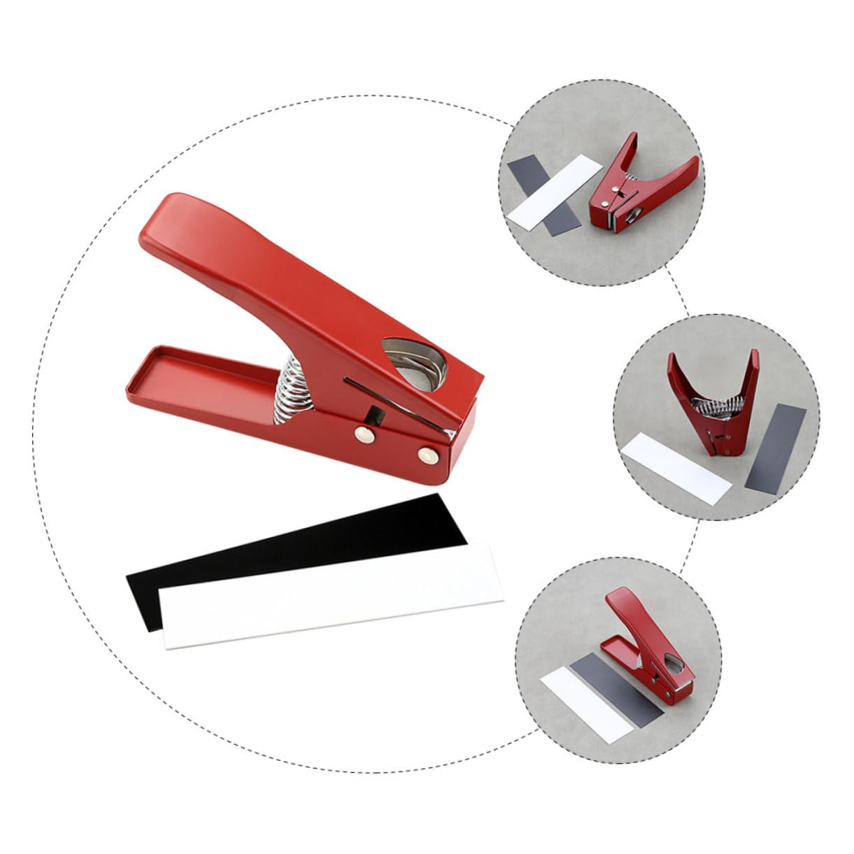 Strumento Fresa Professionale per Taglio Plettri Chitarra in Metallo Resistente e Durevole per Accessori Chitarra, per Artigianato e Musicisti