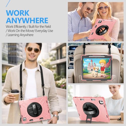 Image of Miesherk STOCK Case for iPad Pro 13 Inch M5 2025 / M4 2024 Pink