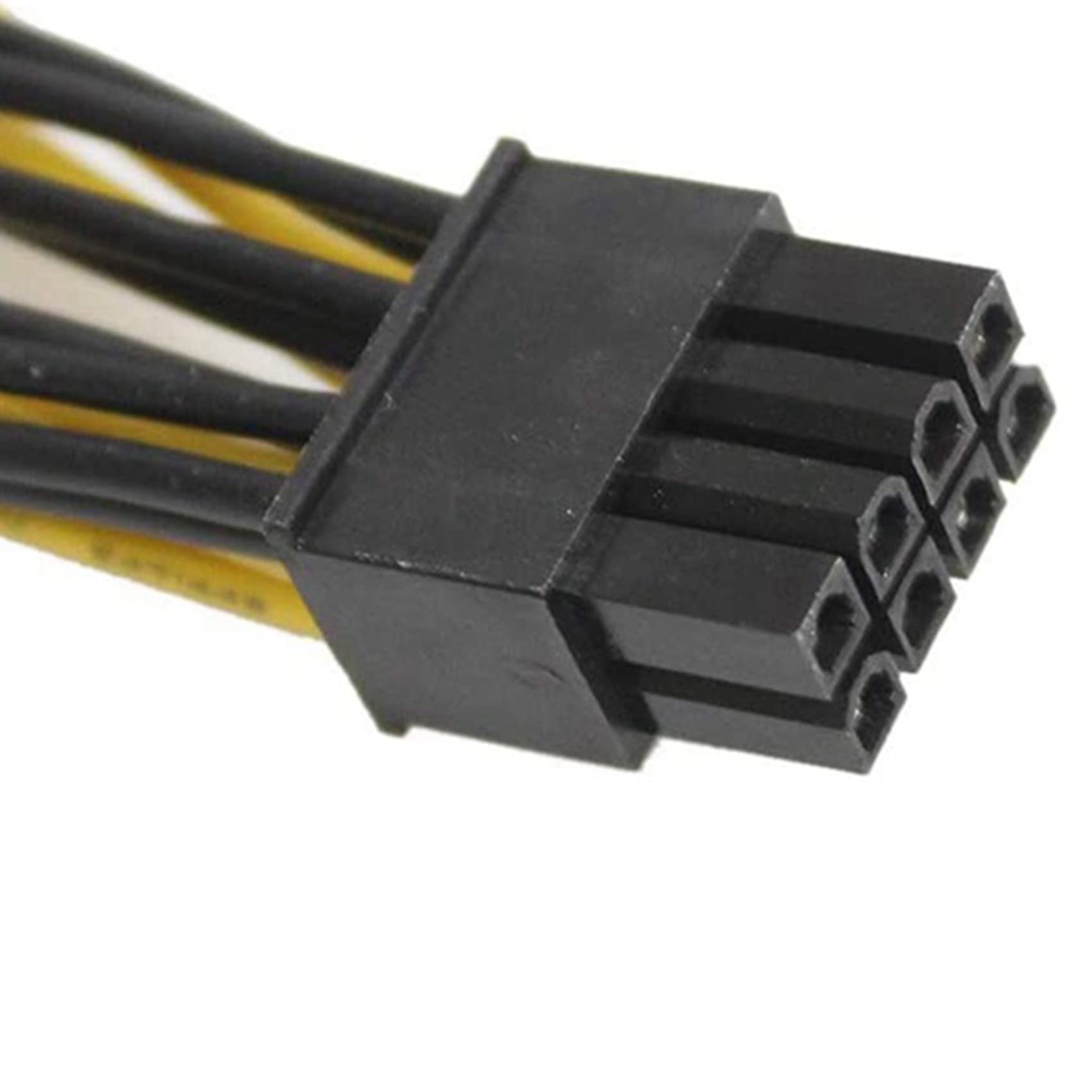 3 x 18AWG 8Pin na Dual 8Pin (6+2) kabel zasilający GPU kabel zasilający do K80, M40, M60, P40, P100, 20 cm