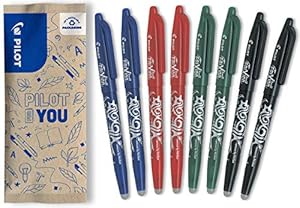 Stylo Effaçable Frixion Ball 0,7 mm - Lot de 8 par (Abonnement)