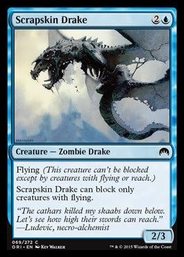 Magic: the Gathering - Scrapskin Drake - Origins - Foil