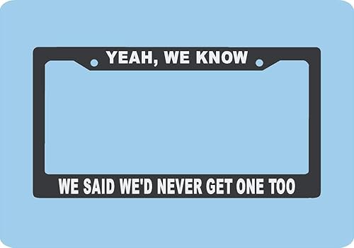 Lplpol Marco de matrícula de aluminio para minivan  Placa de matrícula  Accesorios de coche para matrícula de coche y licencias para vehículos disponible en Yaxa Guatemala