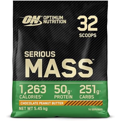Optimum Nutrition Serious Mass Protein Powder Cover