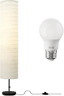 Ikea Holmo 46 Inch Floor Lamp with LED Bulb - coolthings.us
