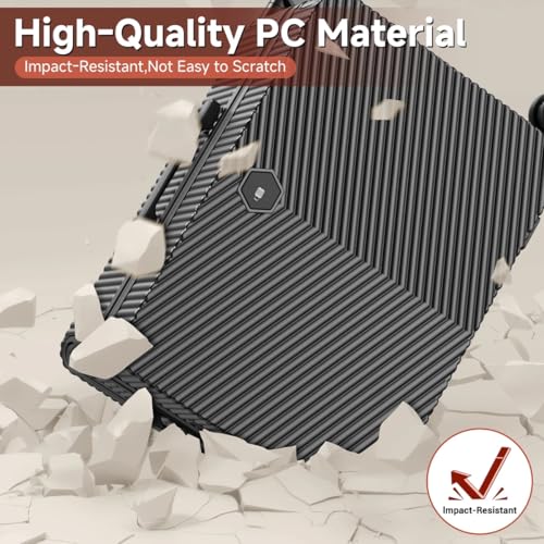 Lightweight 22 Carry on Luggage, Hard Shell Suitcase with 360°Spinner Wheels, Airline Boarded Suitcase & LSA Lock Dual Zippers ﻿2