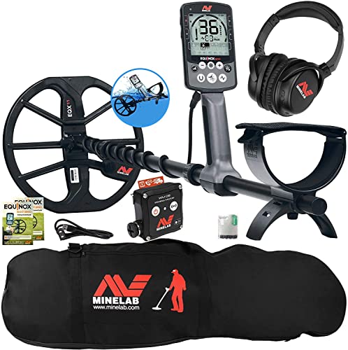 Minelab Equinox 800 Multi-IQ Metal Detector with Black Padded Carry Bag Minelab Equinox 800 Multi-IQ Metal Detector with Black Padded Carry Bag