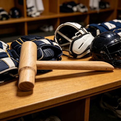 Martillo de madera resistente para moldear guantes de softball 6