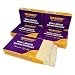 Waxness Small Waxing Wooden Angled Spatula Applicator 100 pcs Pack of 5