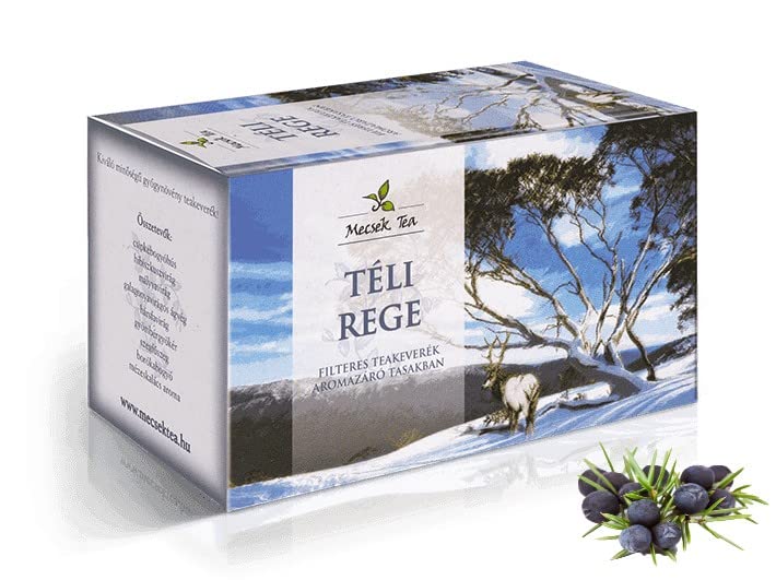 Winter Legend Natural Herbal Tea Traditional Immune Booster Cold Flu Remedy 20 Teabags Rosehip Hibiscus Hawthorn Ginger Lime Flower Juniper Berry