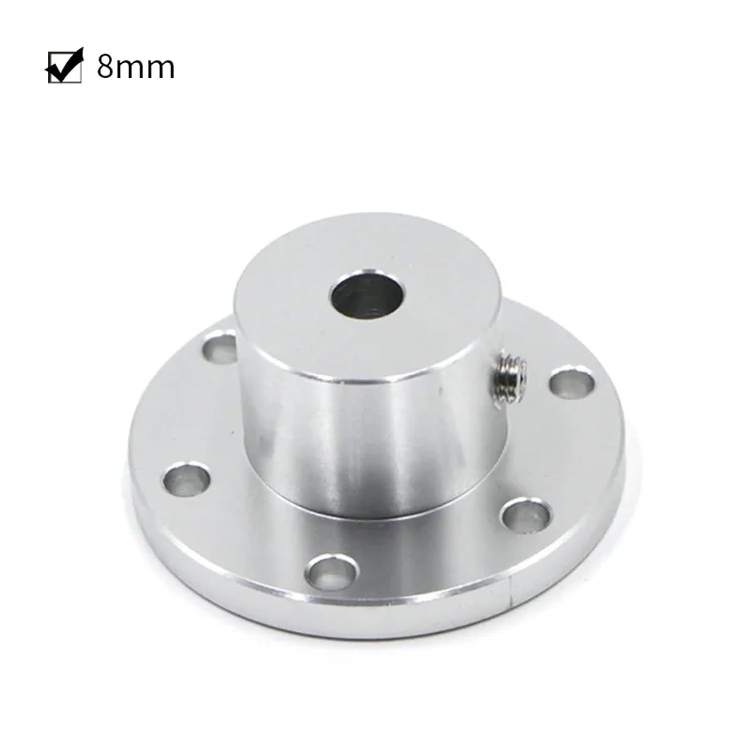 1PC Coupler Flange Joint Coupling Keyway 5 6 8 10 12 14 15 16 18 mm(10mm-Keyway)
