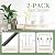 2 Set 32'' Taller Plant Trellis for Climbing Plants Indoors & Outdoor, Garden Metal Trellis Plant Support for Potted Plants, Houseplants, Flowers Vine, Ivy, Pothos, Monstera