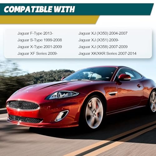 20Pcs Wheel Nuts Set Replacement for Jaguar F-Type, S-Type, X-Type, XF Series, XJ X350/X351/X358, XK/XKR Series, M12 x 1.5 Wheel Lug Nuts - Image 4