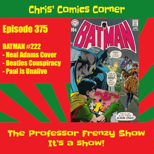 Page de couverture de The Professor Frenzy Show 375