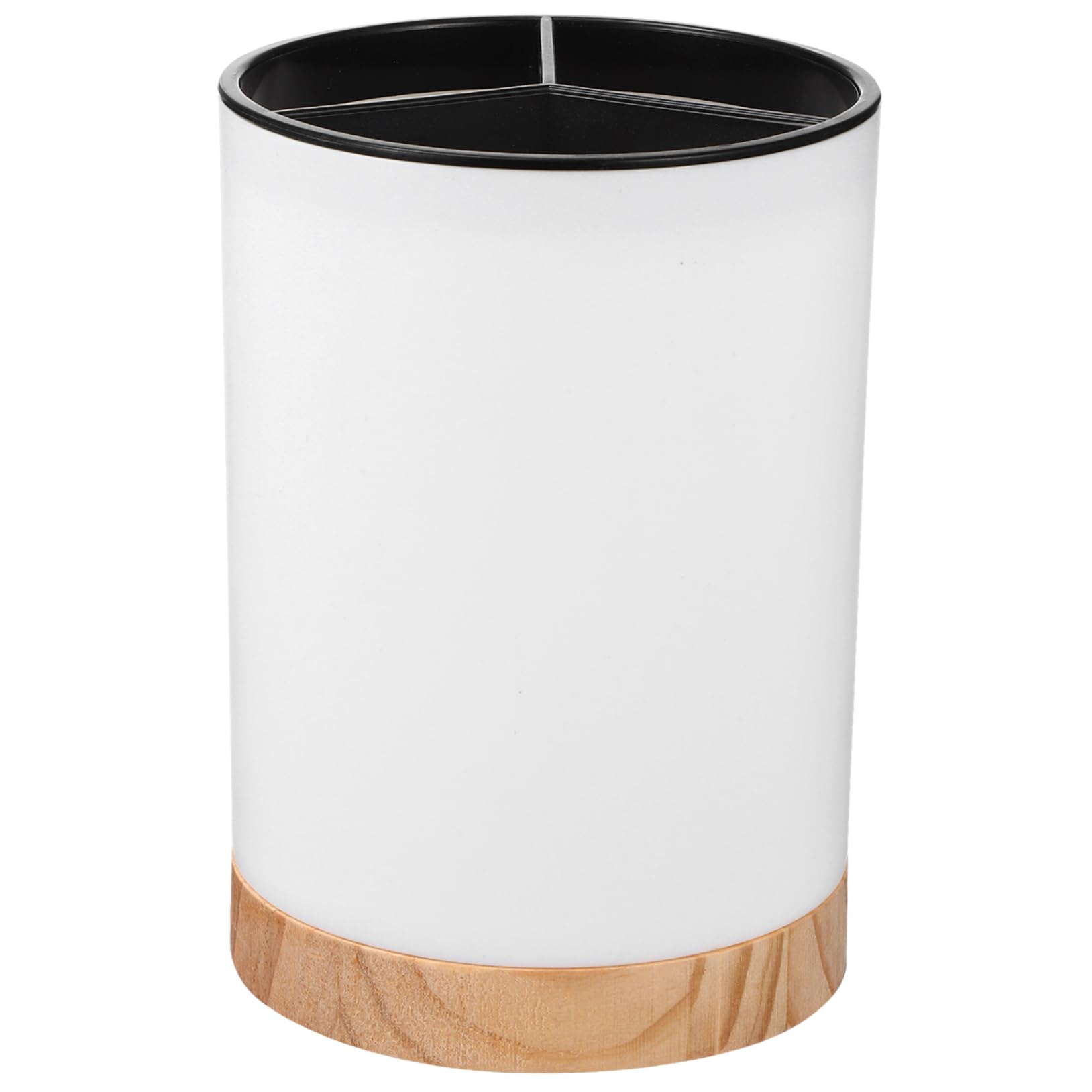 MOLUCKFU Convenient Chopstick Holder Sturdy Utensil Organizer for Daily Use Simple Design with Draining for Kitchen Storage Holds Chopsticks Forks and Spoons