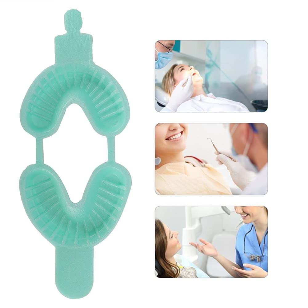 Vassoi dentali monouso al fluoro, doppio strato, kit 50 pezzi (S)